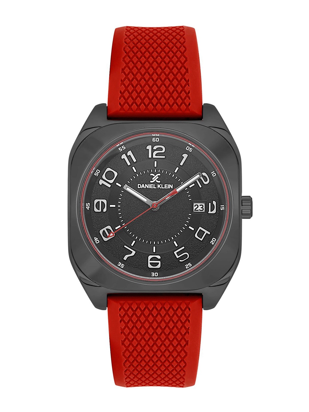 

Daniel Klein Men Printed Dial & Textured Straps Analogue Watch DK.1.13796-4, Black
