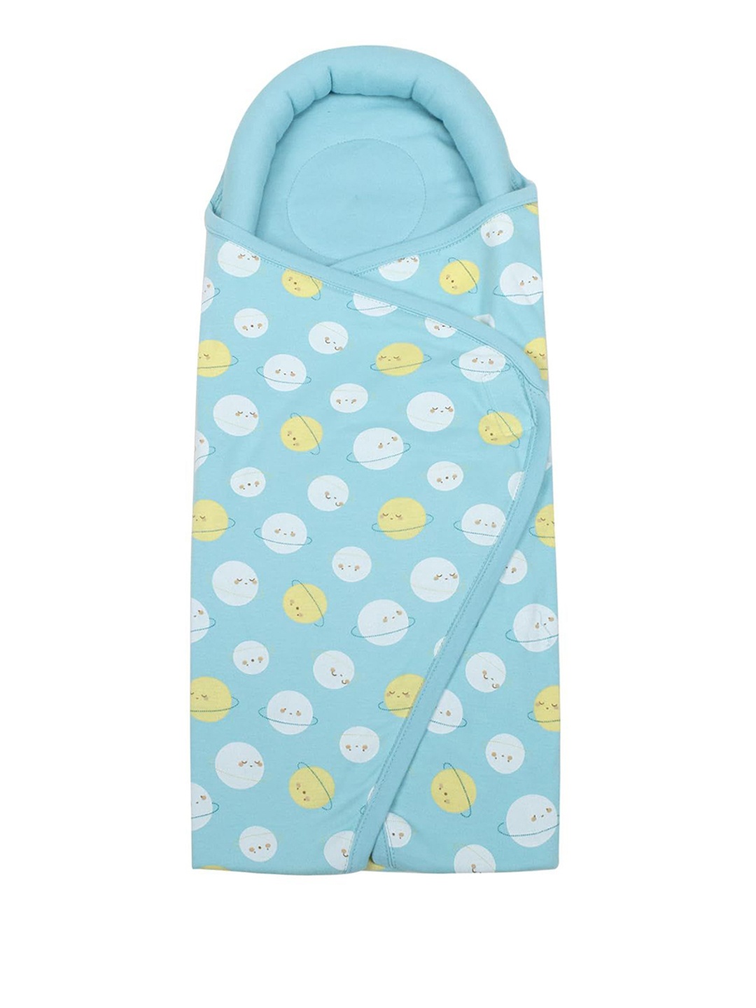 

TIDY SLEEP Infants Kids Printed Pure Cotton Sleeping Bag, Blue