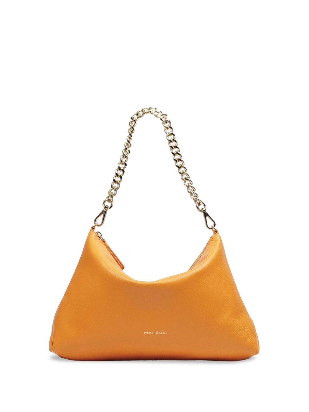 

Women Apricot Genuine Leather Kim Shoulder Bag, Orange