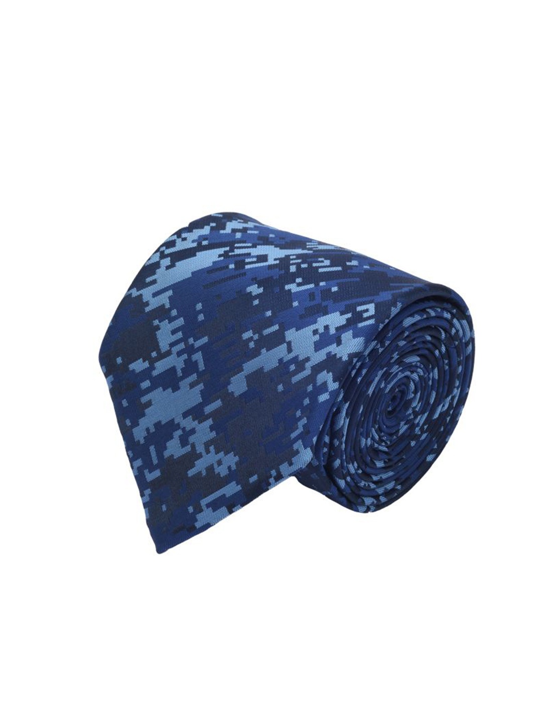 

Cazzano Men Printed Broad Tie, Blue