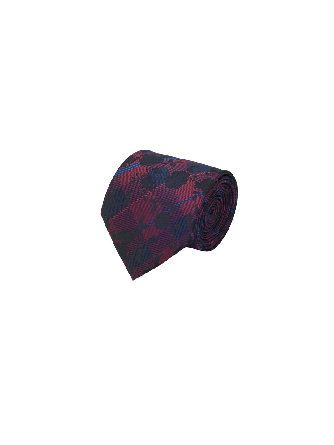 

Cazzano Men Printed Broad Tie, Purple