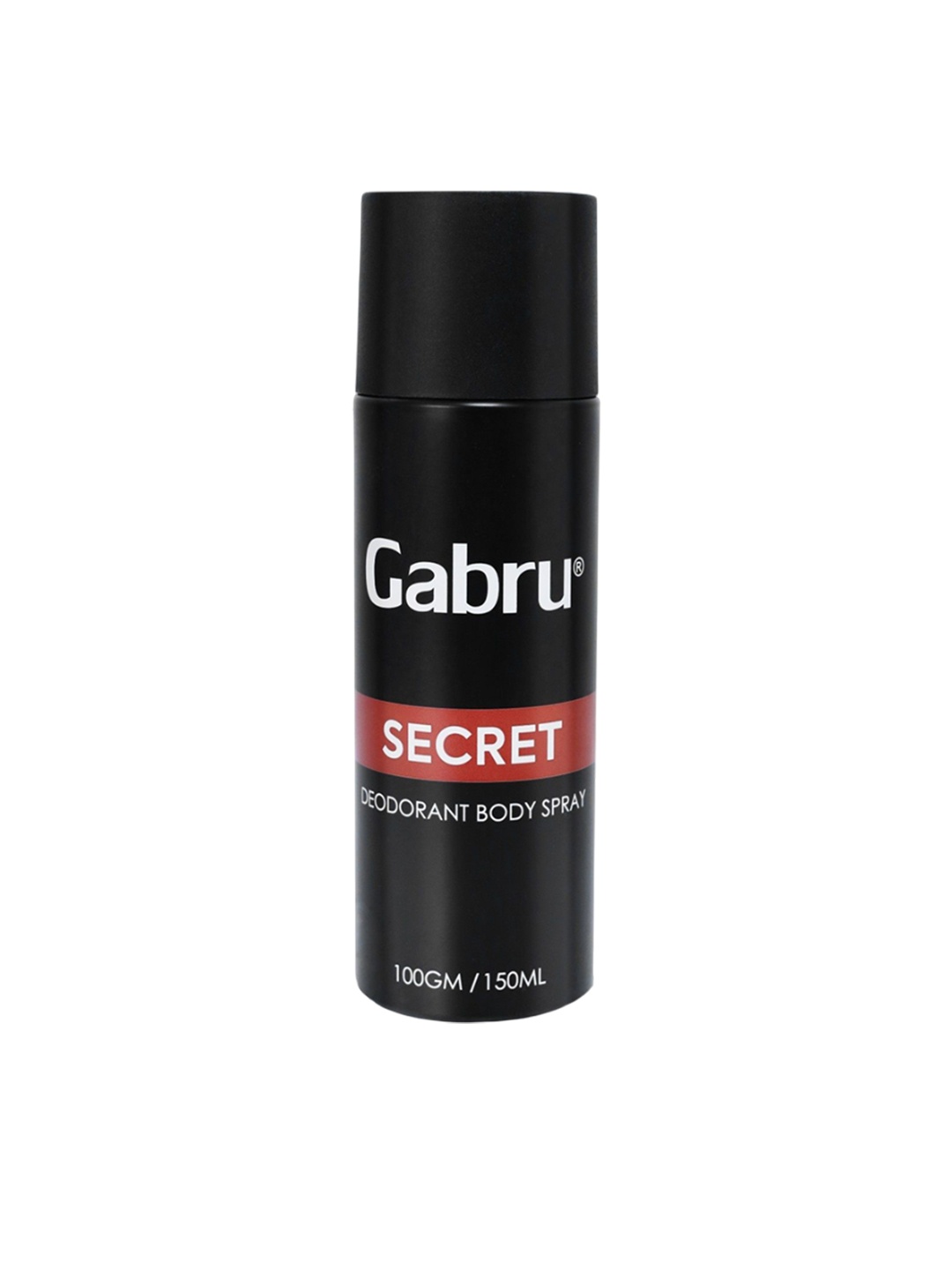 

GABRU Men Secret Deodorant Body Spray - 150 ml, Black