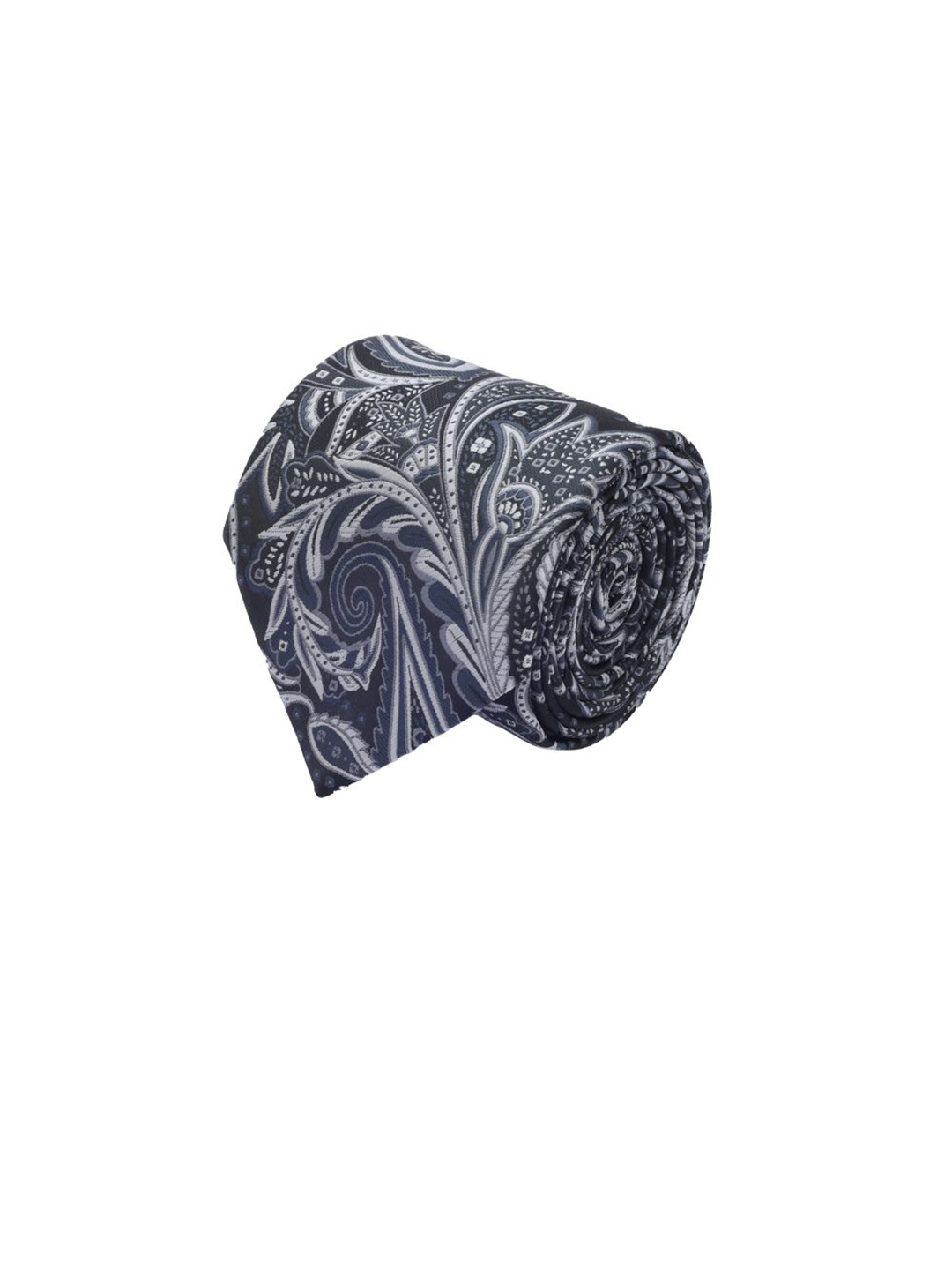 

Cazzano Men Printed Broad Tie, Grey