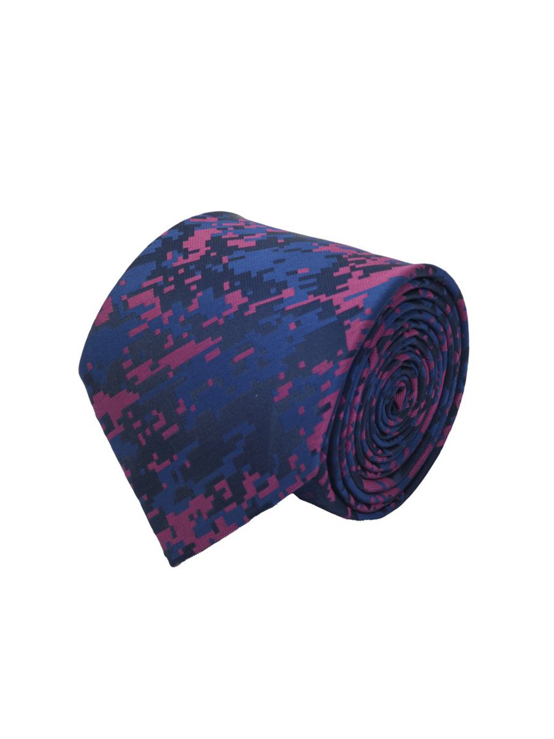 

Cazzano Men Printed Broad Tie, Purple