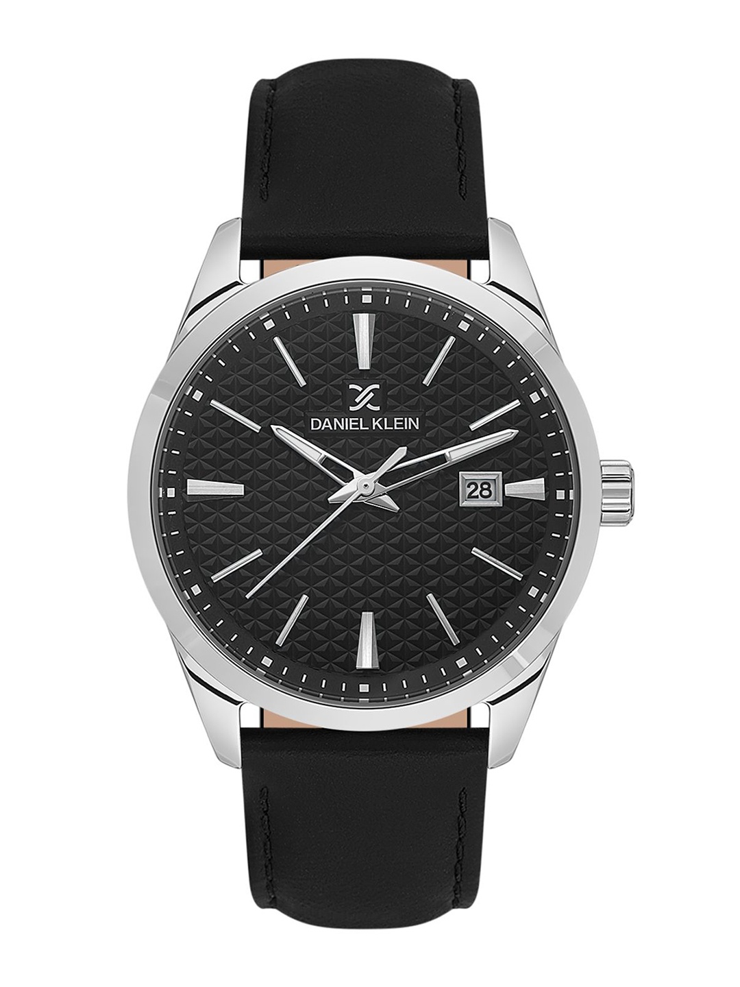 

Daniel Klein Men Dial & Leather Straps Analogue Premium Men Watch DK.1.13807-1, Black