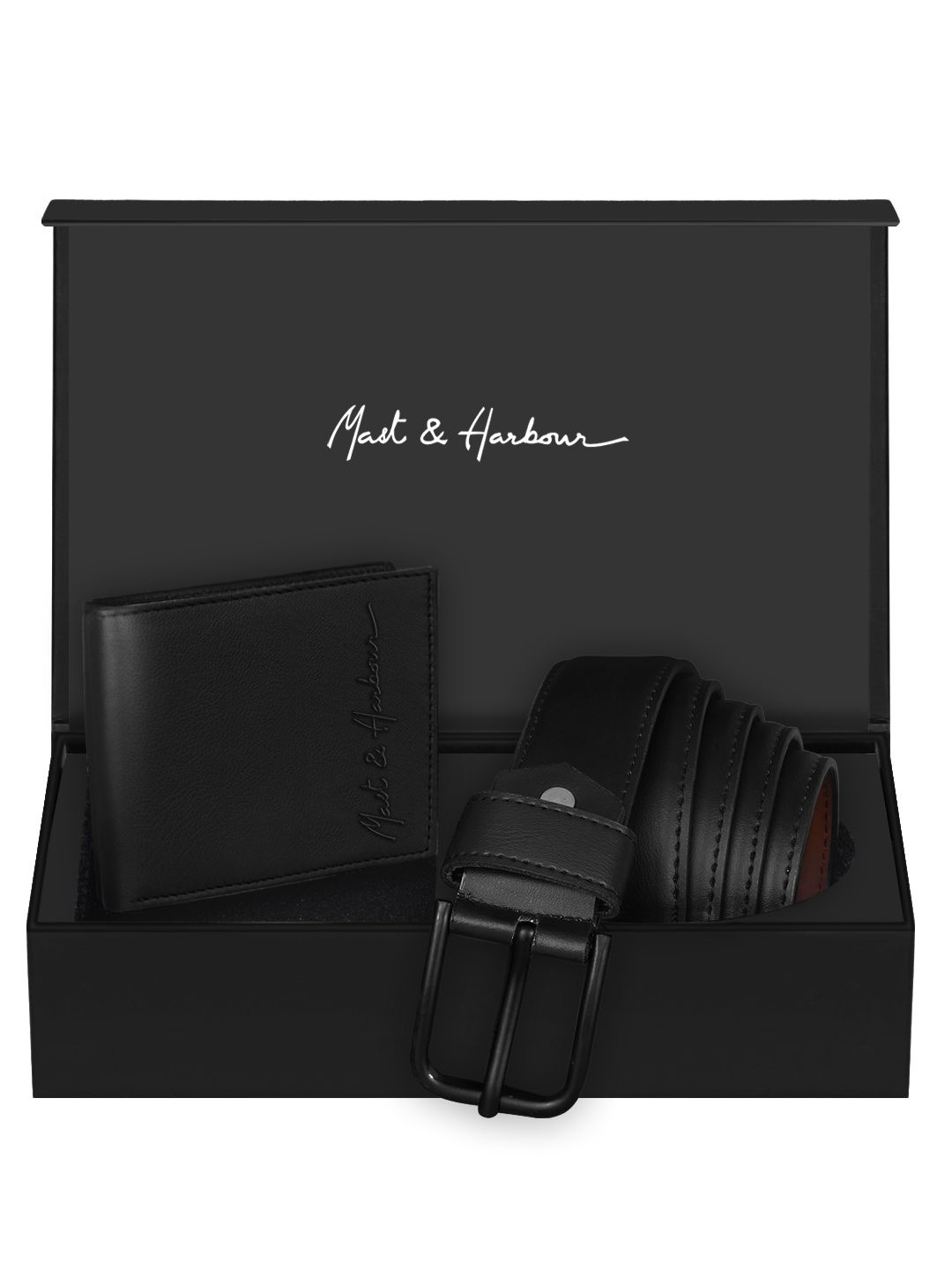 

Mast & Harbour Men Accessory Gift Set of, Black