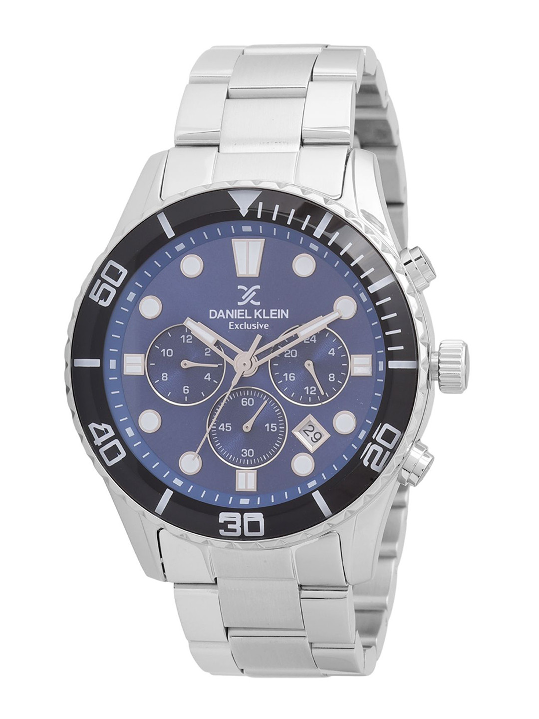 

Daniel Klein Men Dial & Bracelet Style Straps Analogue Watch DK.1.13805-2, Blue