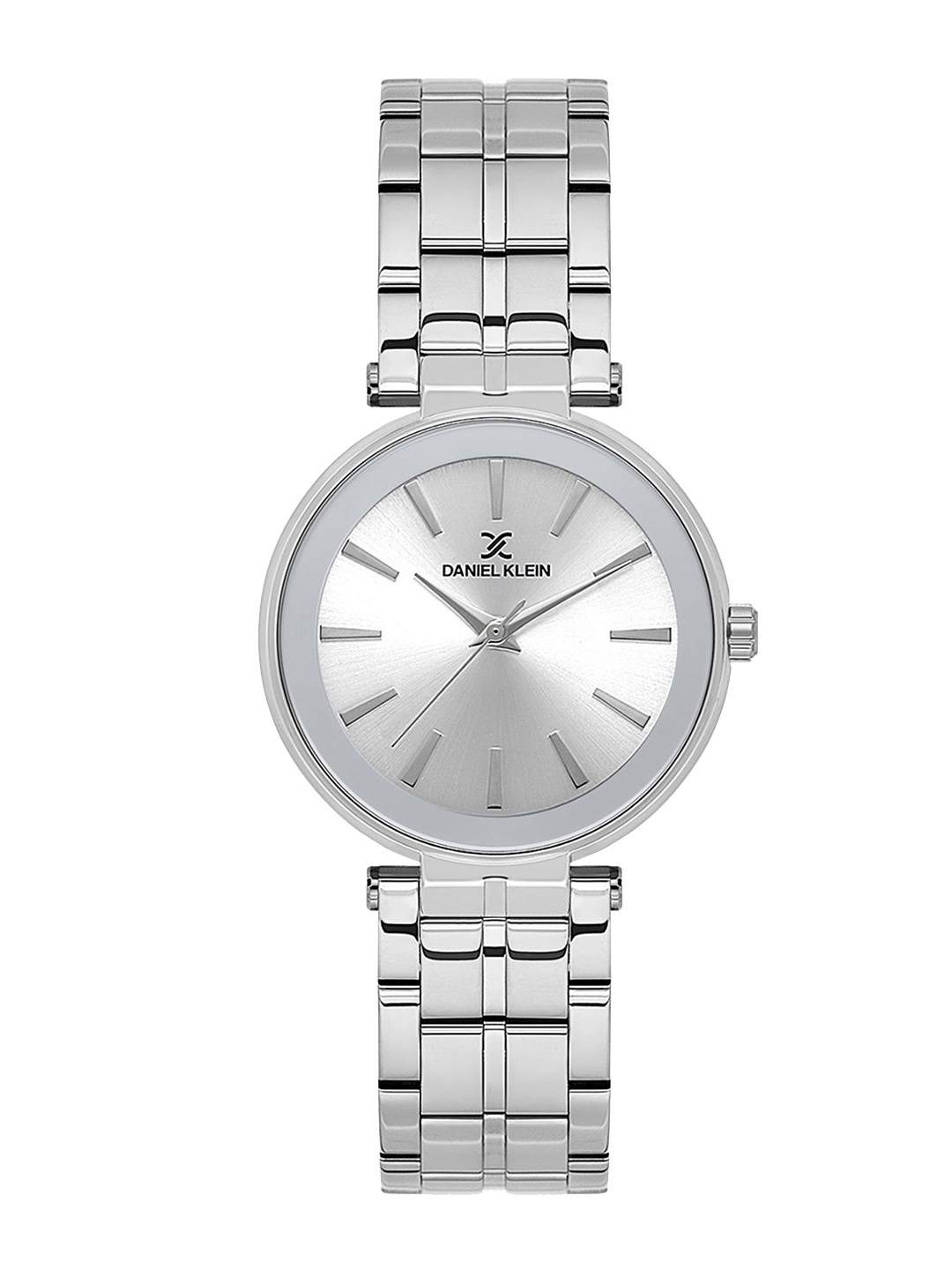 

Daniel Klein Women Dial & Straps Analogue Watch DK.1.13768-1, Silver
