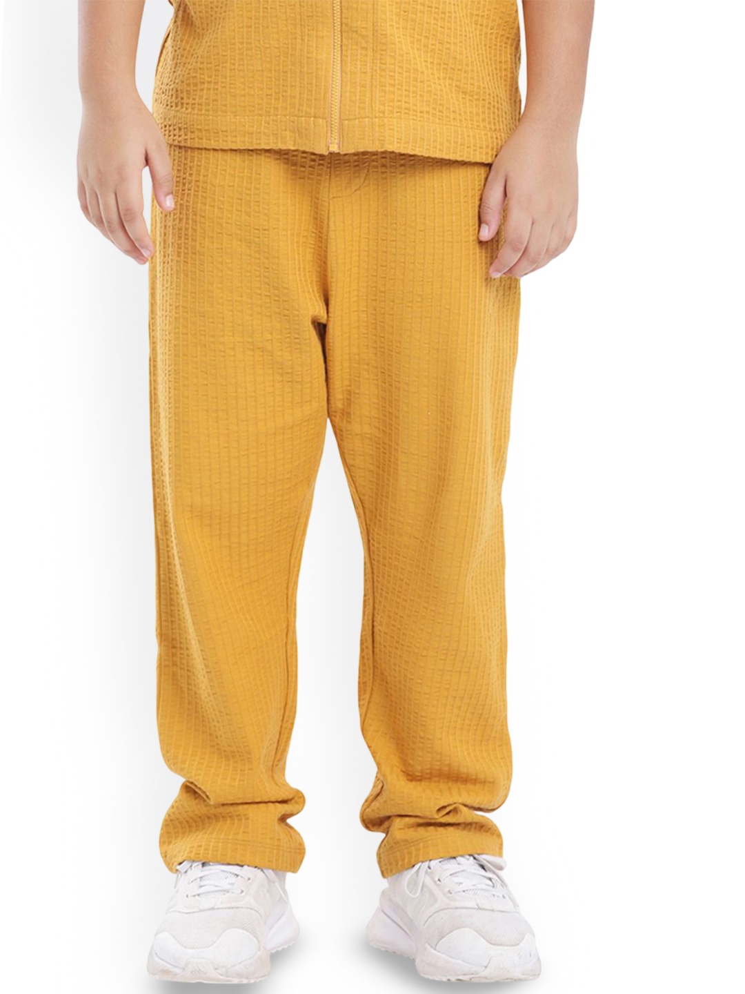 

Rare Ones Boys Solid Trackpant, Mustard