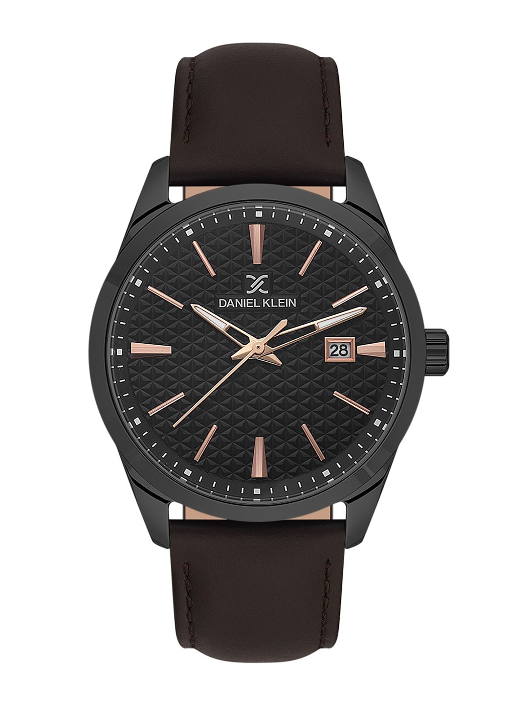 

Daniel Klein Men Dial & Leather Straps Analogue Watch DK.1.13807-5, Brown