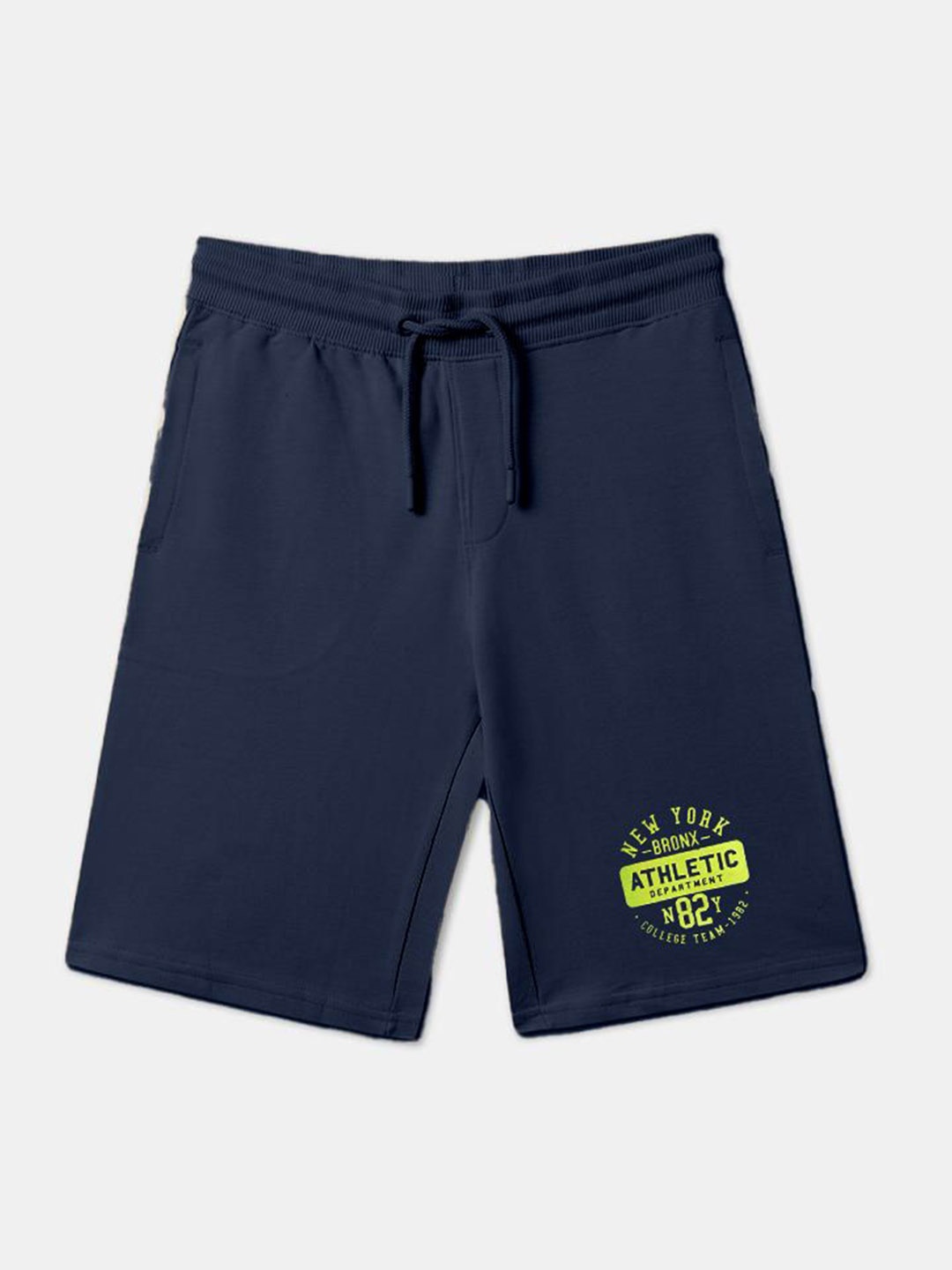 

3PIN Boys Mid-Rise Regular Shorts, Navy blue