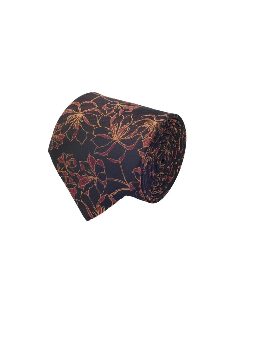 

Cazzano Men Printed Broad Tie, Brown