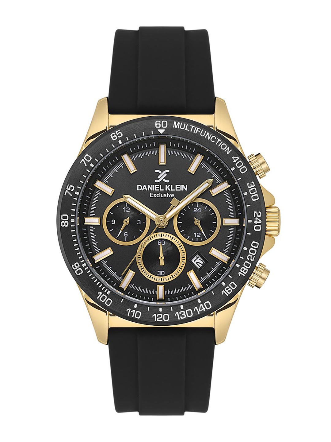

Daniel Klein Men Embellished Dial & Wrap Around Straps Analogue Watch DK.1.13853-2, Black