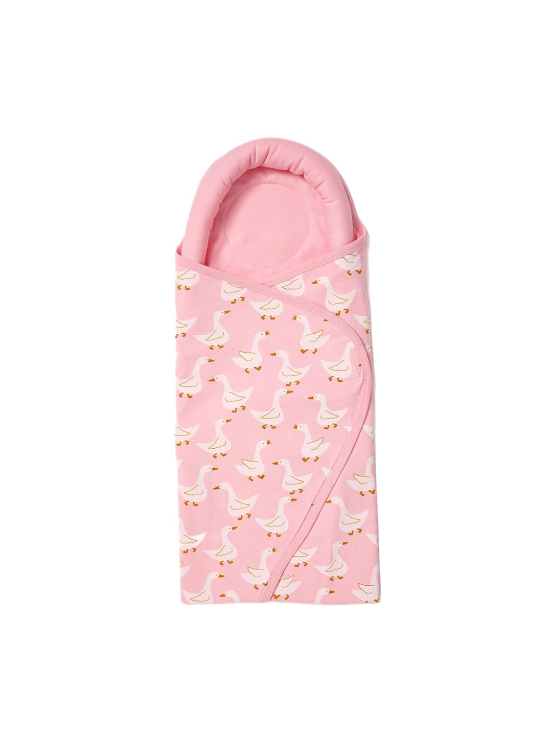 

TIDY SLEEP Infants Kids Printed Pure Cotton Baby Sleeping Bag, Pink