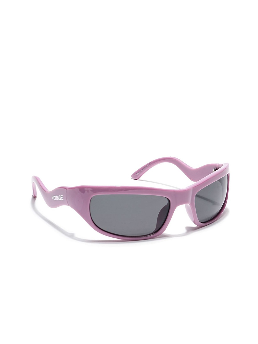 

Voyage Unisex Wayfarer Sunglasses with UV Protected Lens 20253MG5557, Black