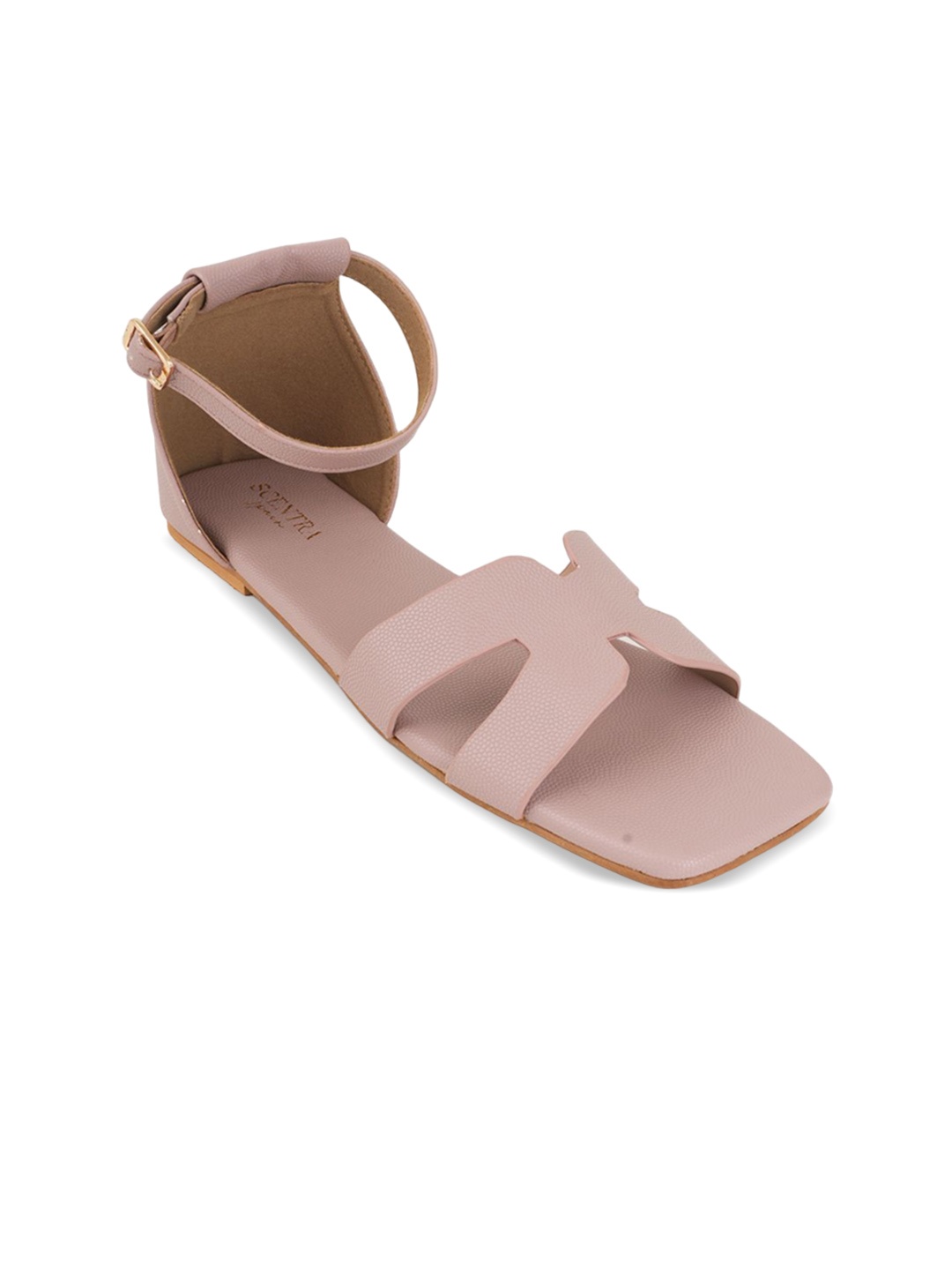 

SCENTRA Women Open Toe Flats, Pink