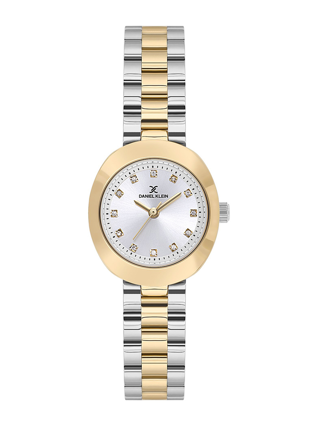 

Daniel Klein Women Embellished Dial & Bracelet Style Straps Analogue Watch DK.1.13788-4, Silver