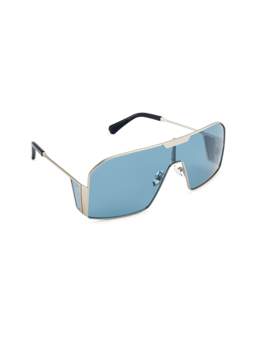 

OPIUM Men Rectangle Sunglasses with UV Protected Lens OP-M012-C03, Blue