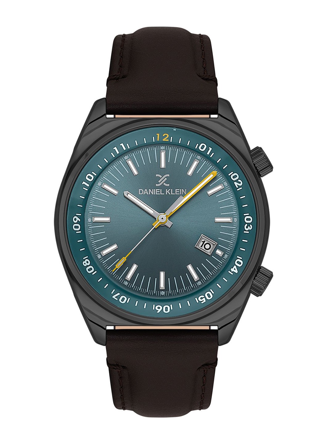 

Daniel Klein Men Dial & Leather Straps Analogue Watch DK.1.13814-5, Blue
