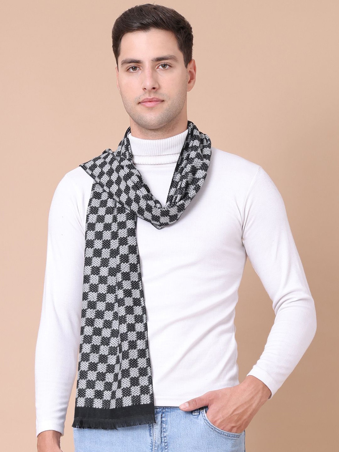 

ELLIS Unisex Acrylic Mufflers, White