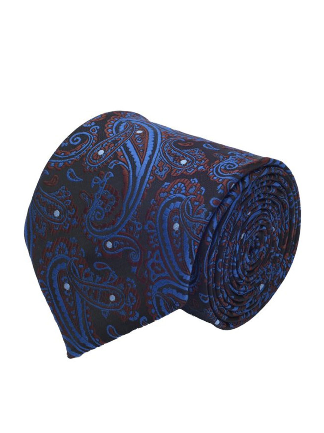 

Cazzano Men Printed Broad Tie, Blue