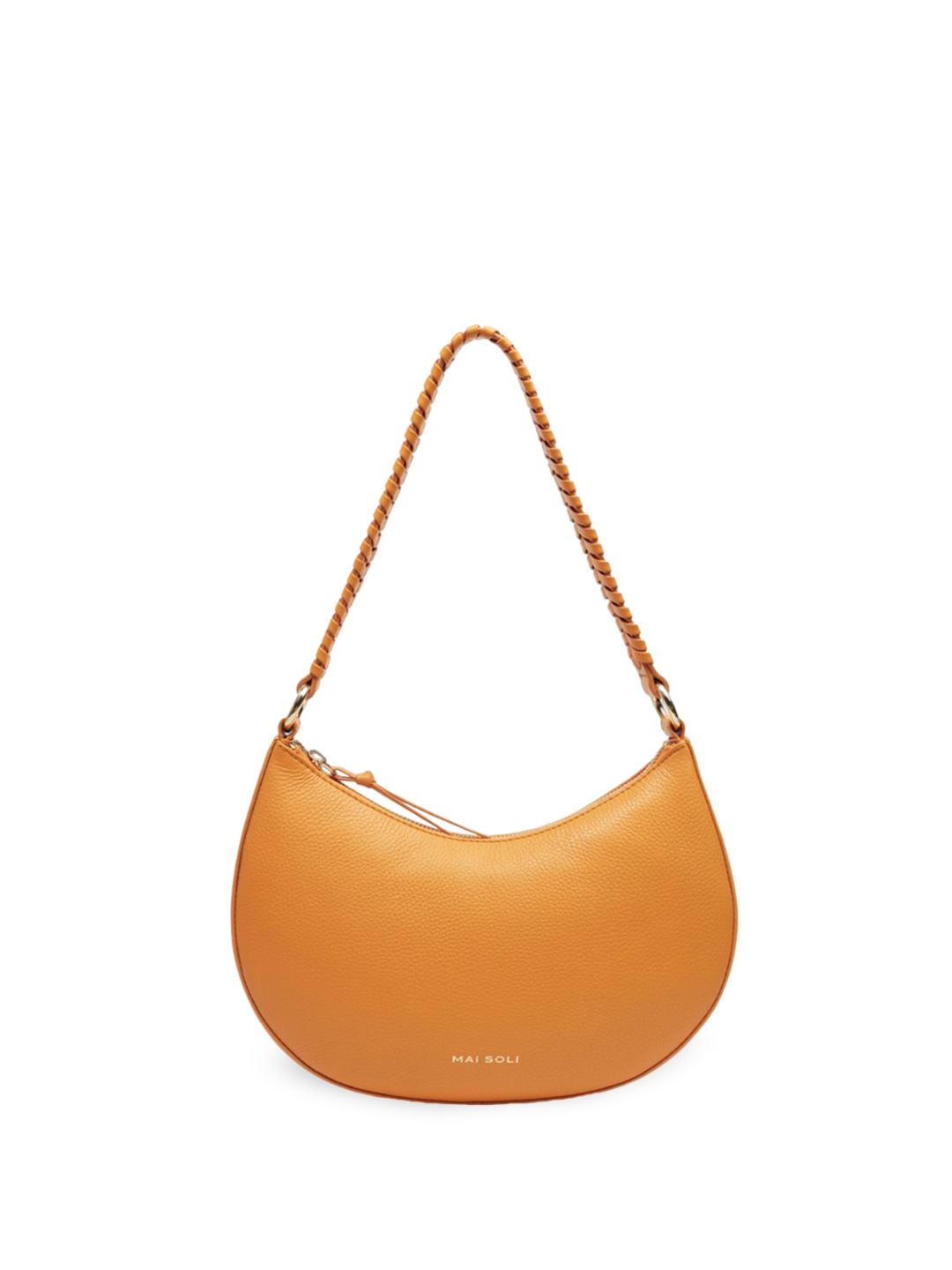 

Women Apricot Genuine Leather Aubrey Shoulder Bag, Orange