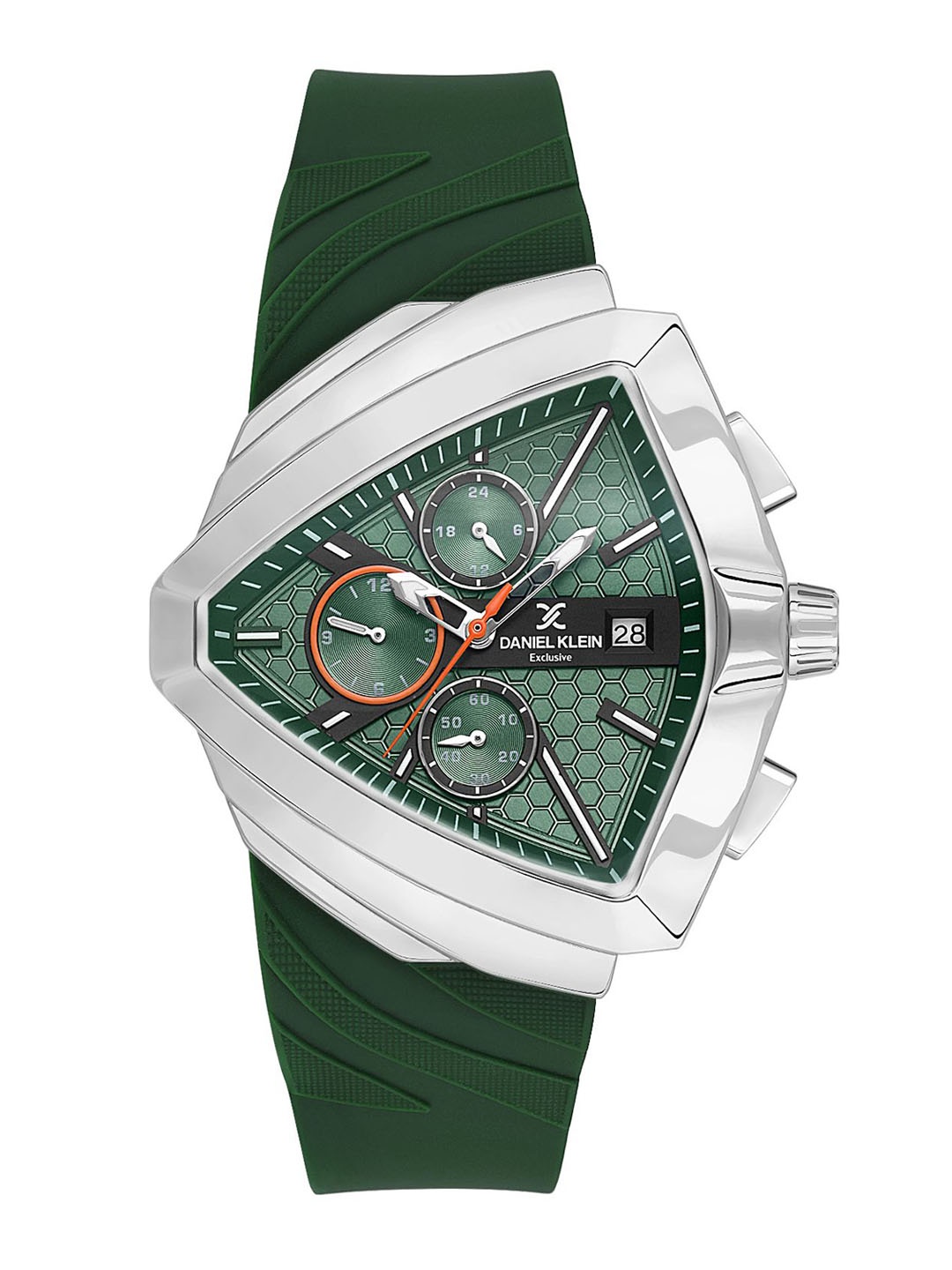 

Daniel Klein Men Printed Dial & Bracelet Style Straps Analogue Watch DK.1.13860-3, Green