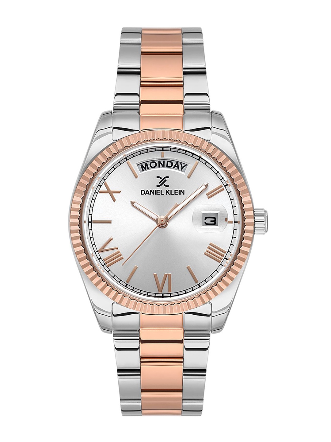 

Daniel Klein Women Embellished Dial & Bracelet Style Straps Analogue Watch DK.1.13764-6, Silver