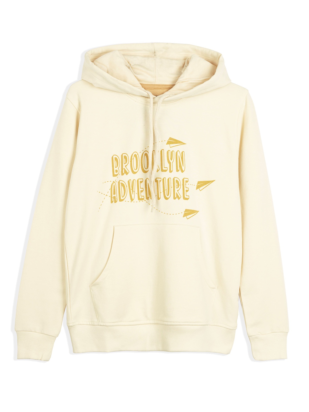 

CRAZYPENGUIN ELITE Boys Cotton Long Sleeves Hooded Pullover Sweatshirt, Yellow