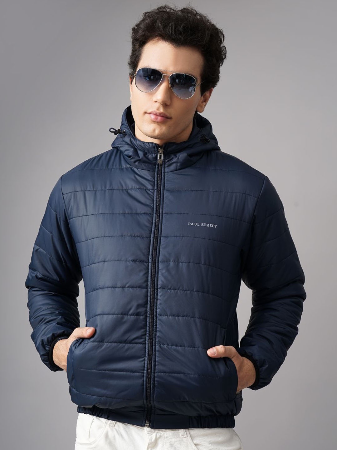 

PAUL STREET Men Water Resistant Outdoor Puffer Jacket, Blue