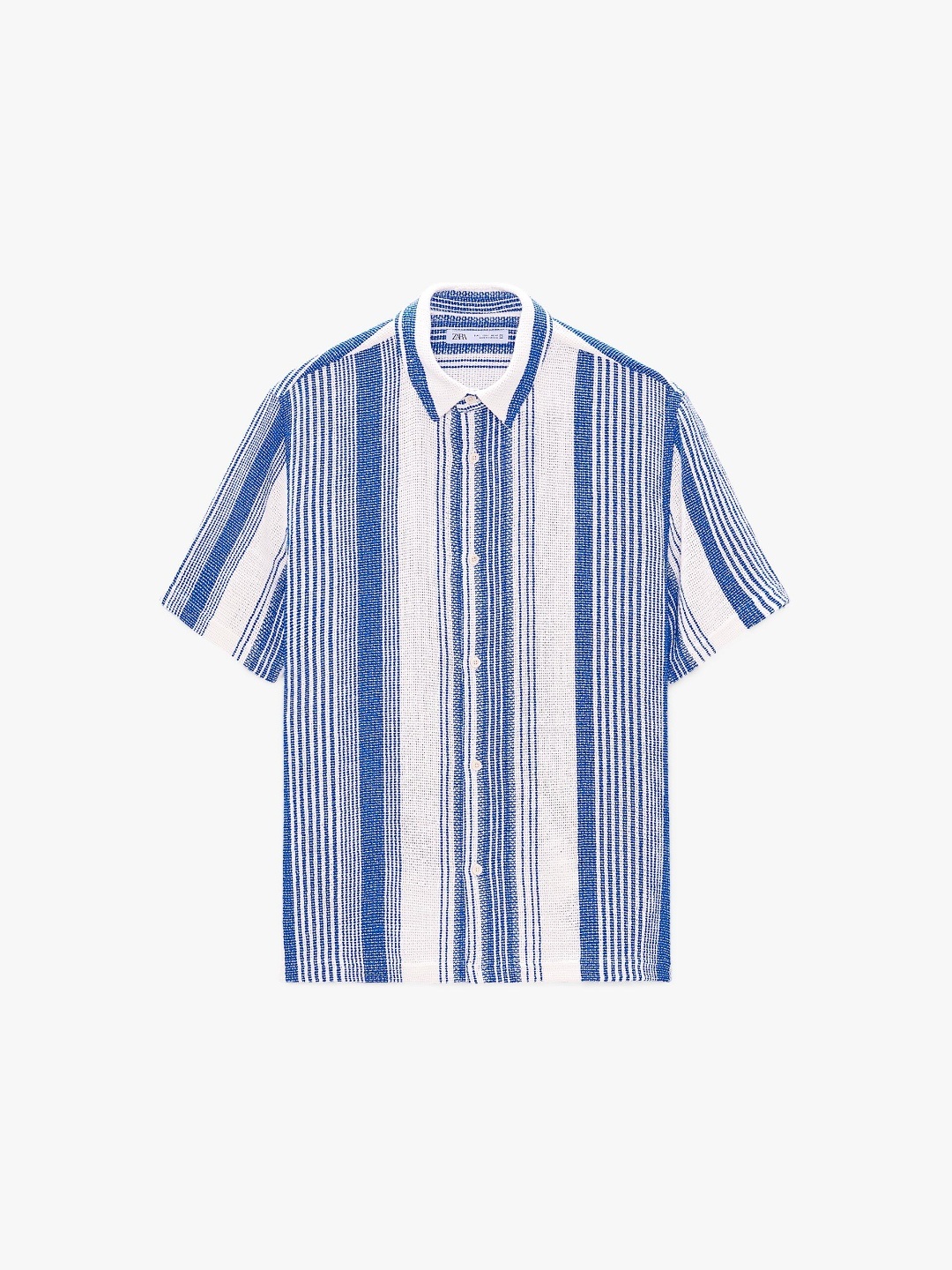 

ZARA Men Blue Shirts