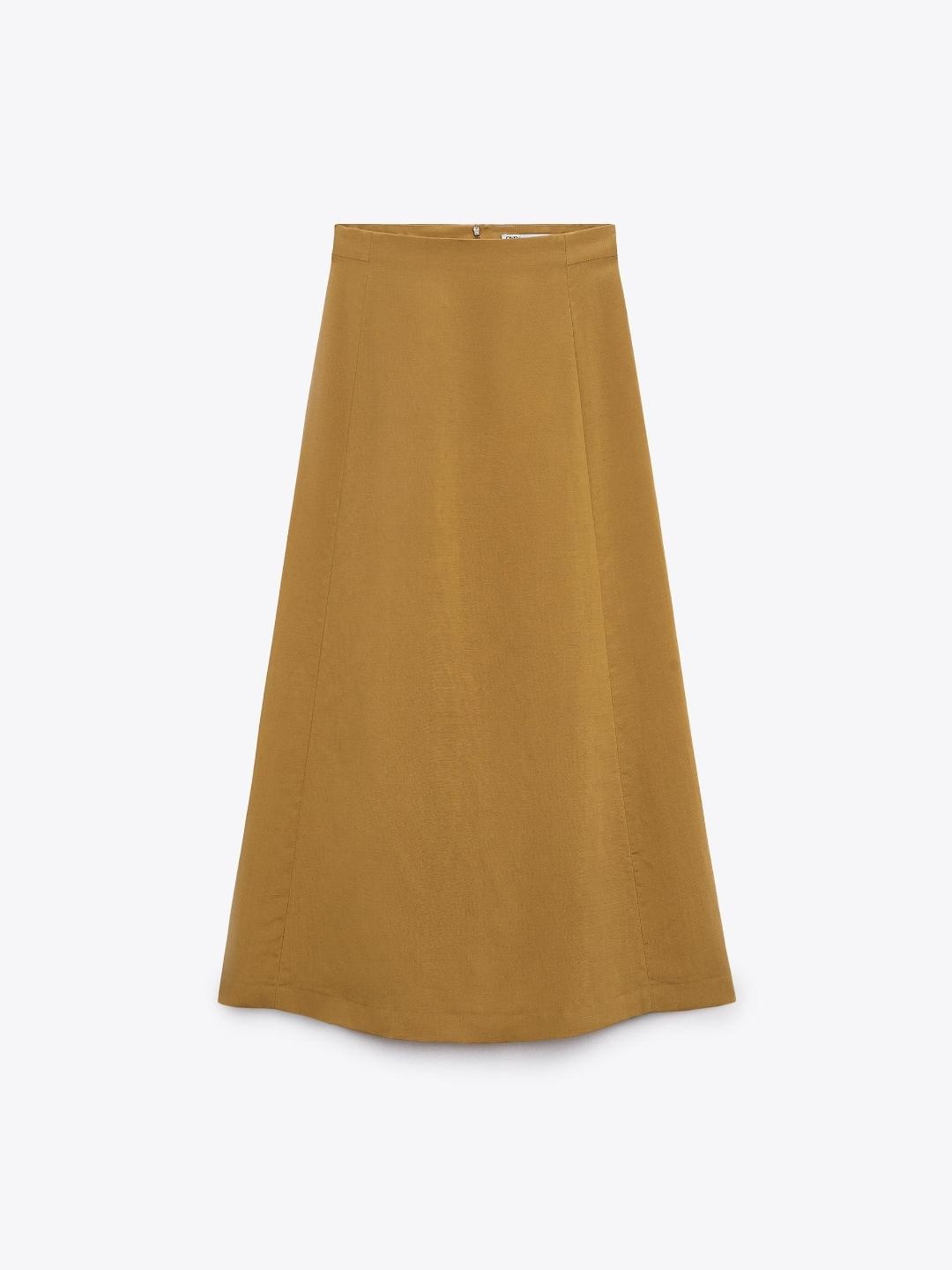 

ZARA Women Olive Skirts