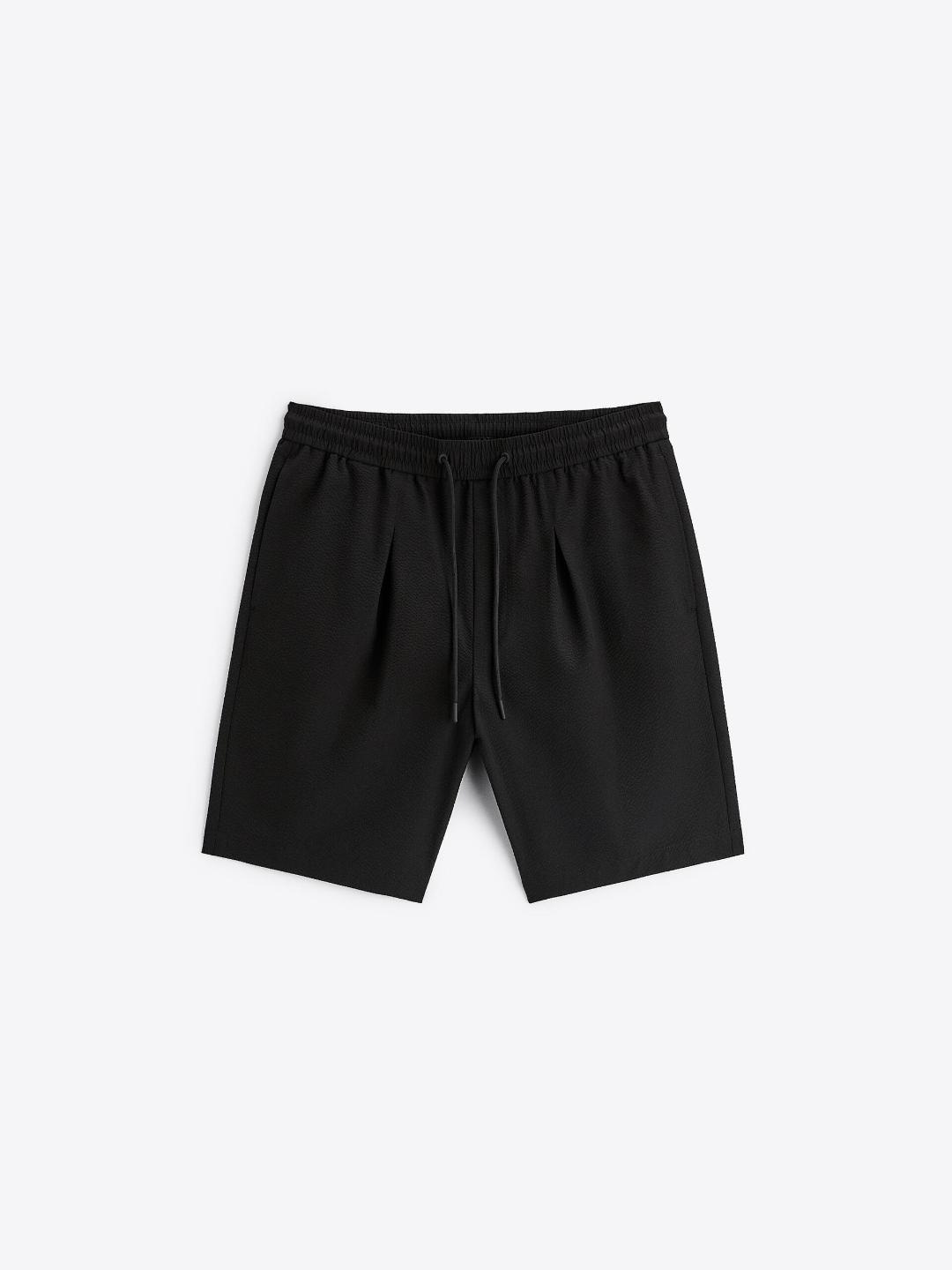 

ZARA Men Black Shorts