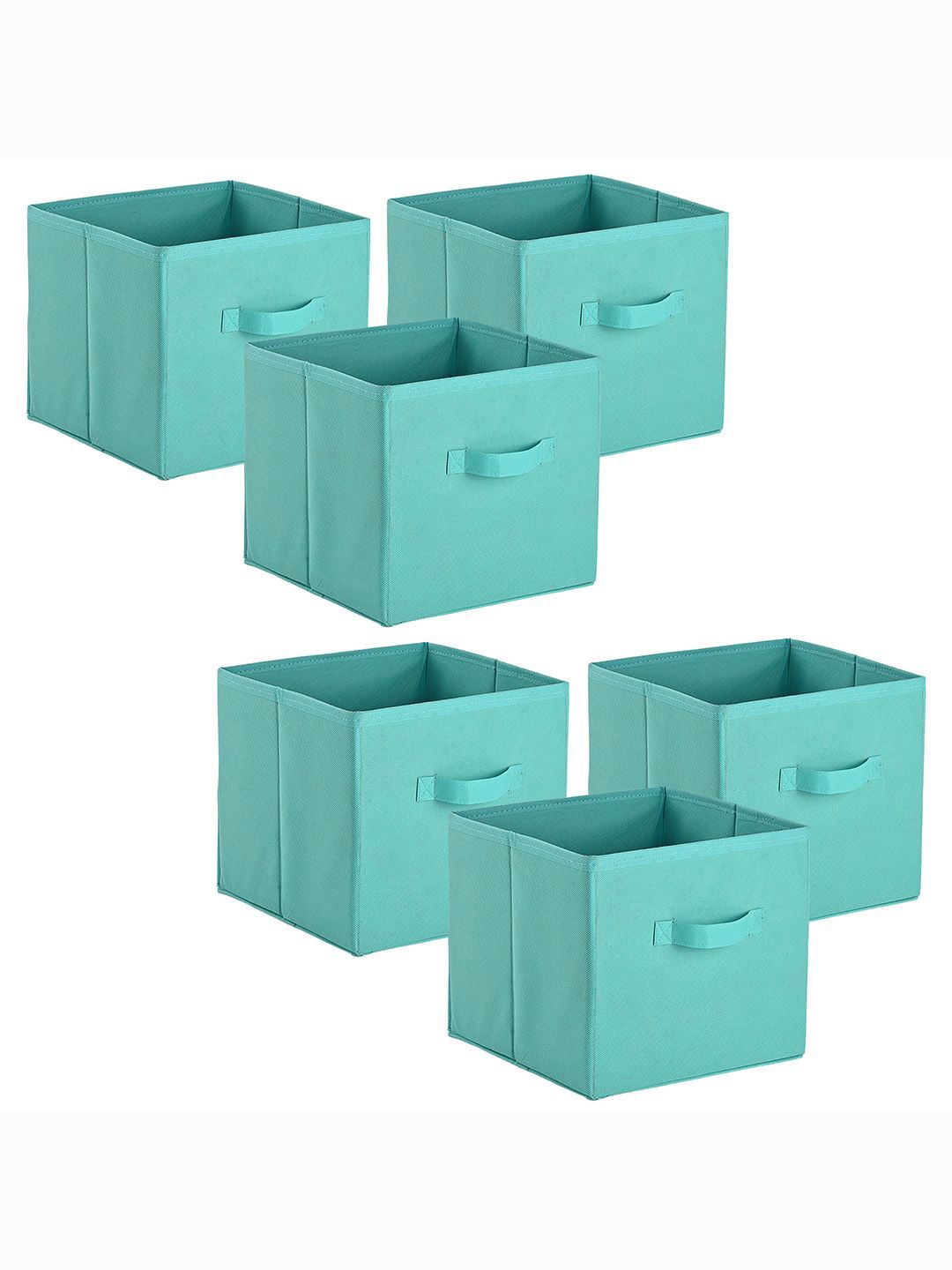 

Kuber Industries Green 6 Pieces Multi-Utility Organisers