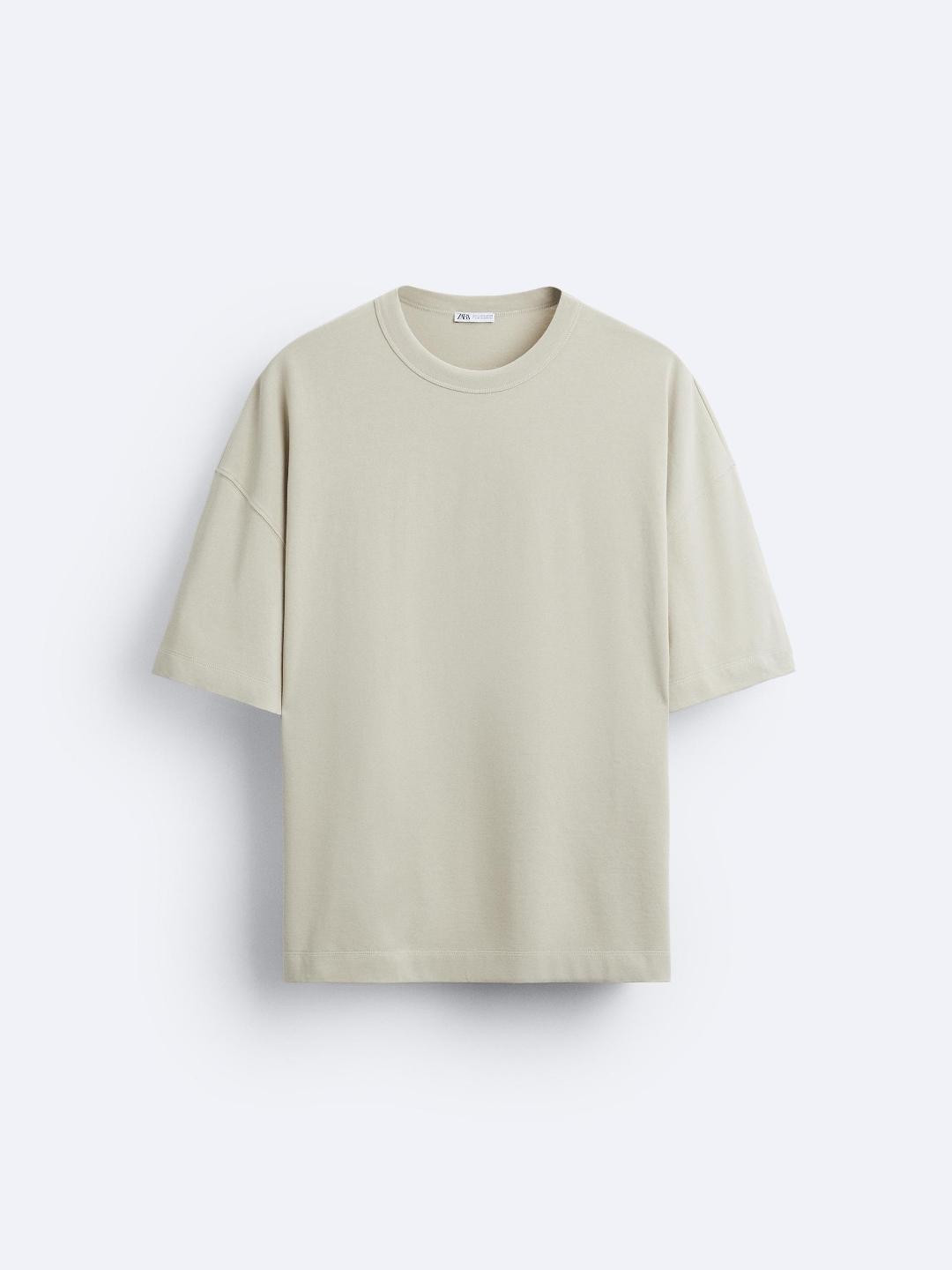 

ZARA Men Brown T-shirt