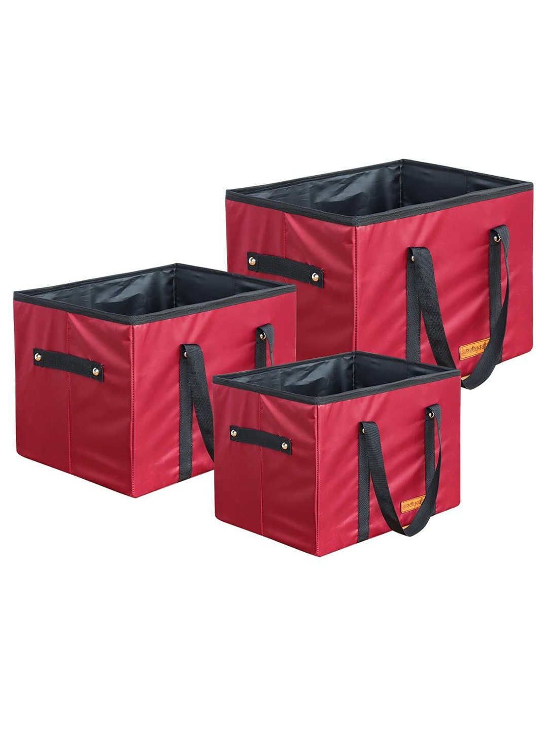 

prettykrafts Maroon Reusable Multi-Utility Organisers