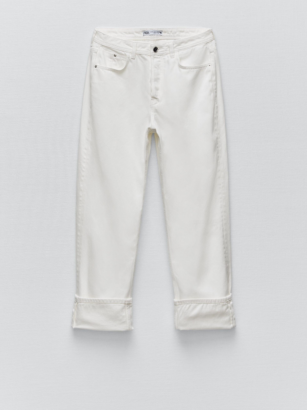 

ZARA Women White Jeans