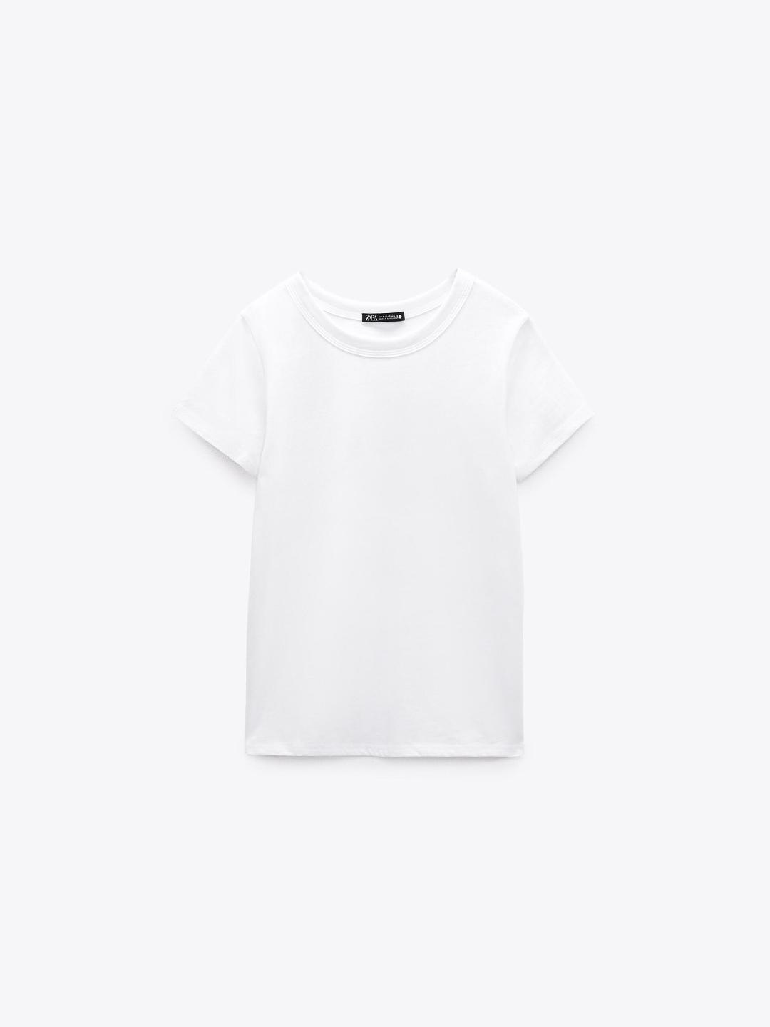 

ZARA Women White T-shirt