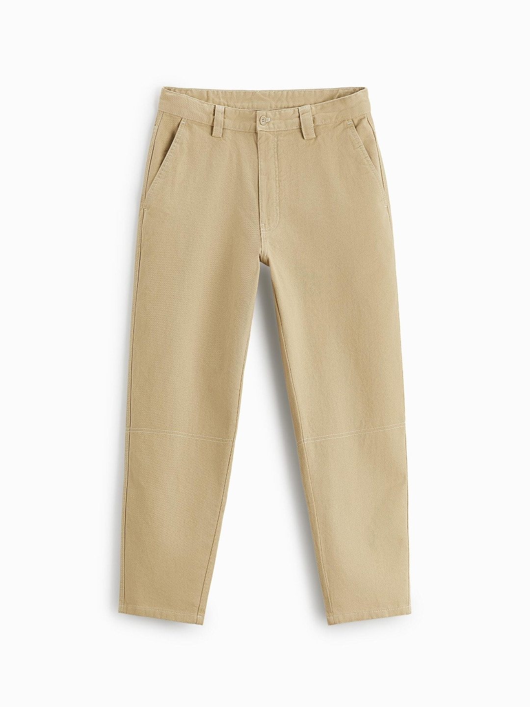

ZARA Men Beige Trousers