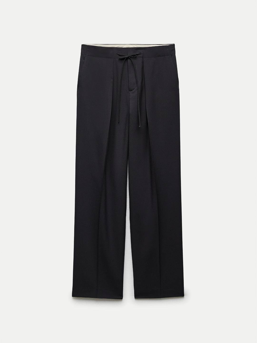 

ZARA Women Grey Trousers