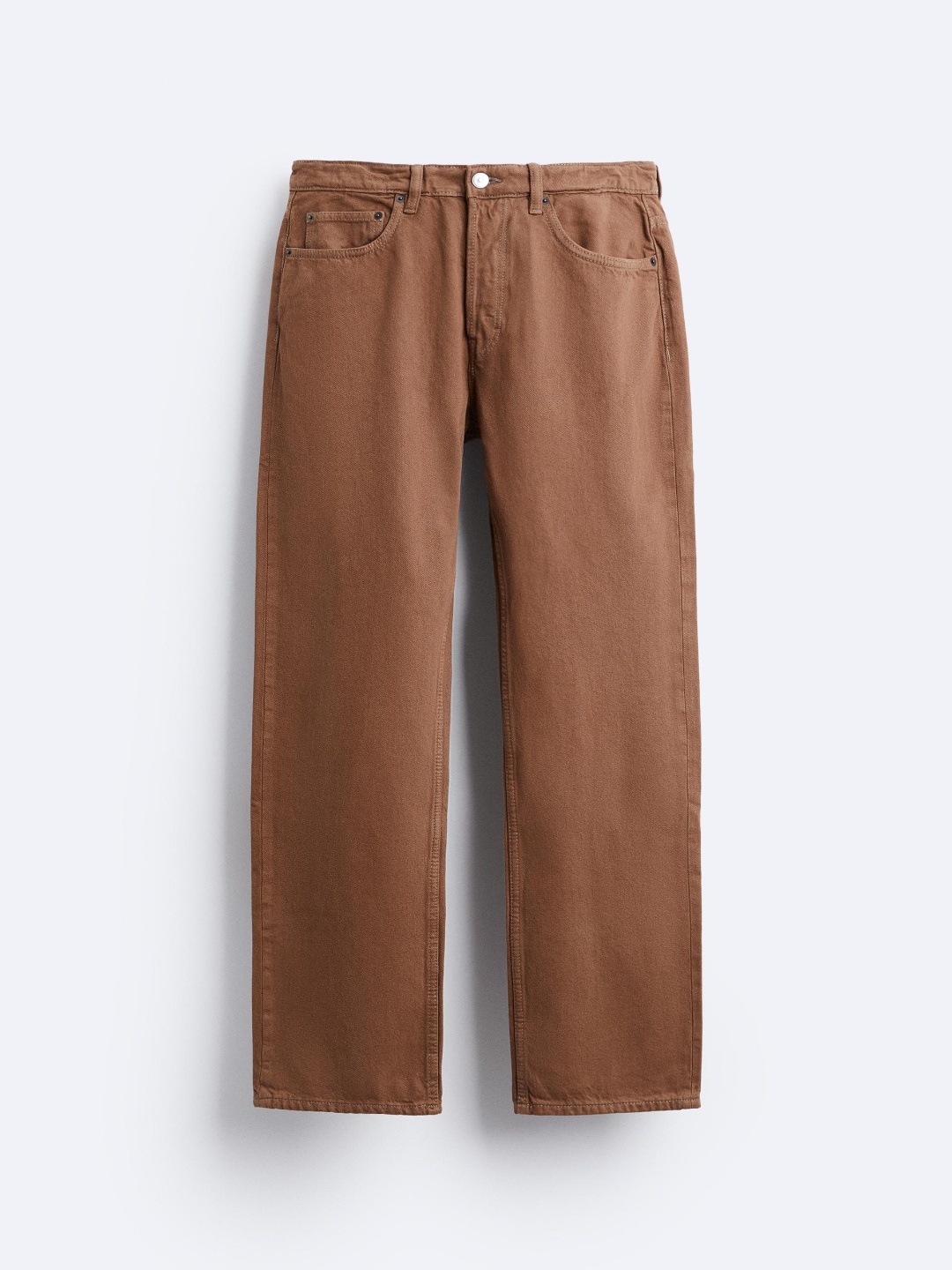 

ZARA Men Orange Trousers