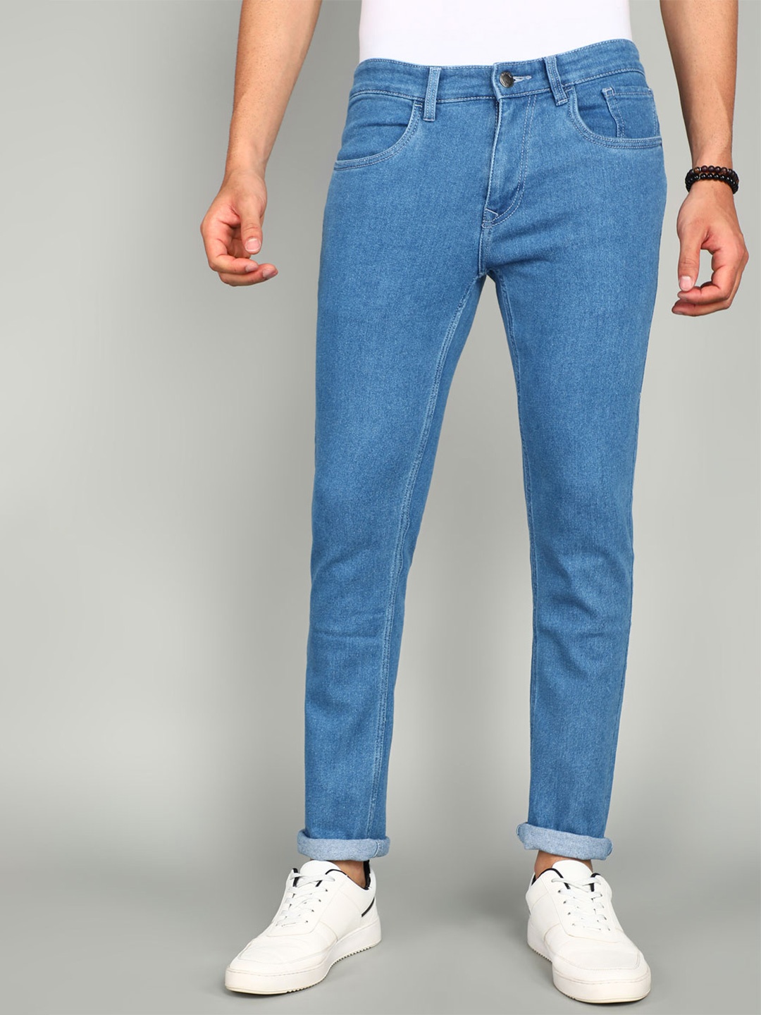 

WROGN Men Classic Blue Slim Fit Jeans