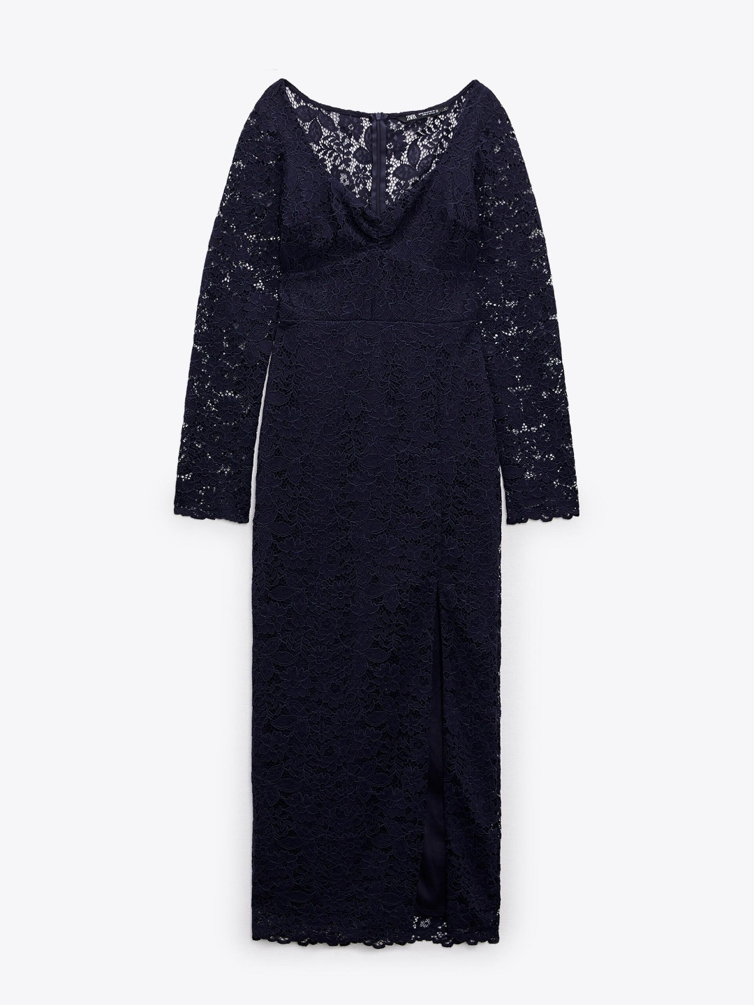 

ZARA Women Navy Blue Dress