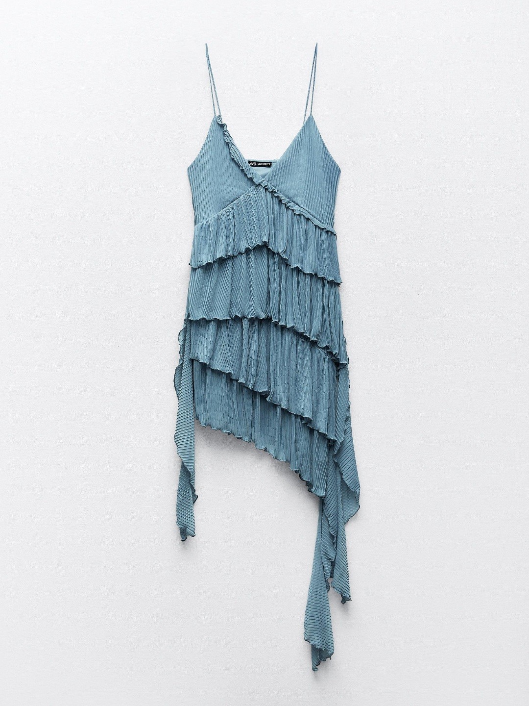 

ZARA Women Blue Dress