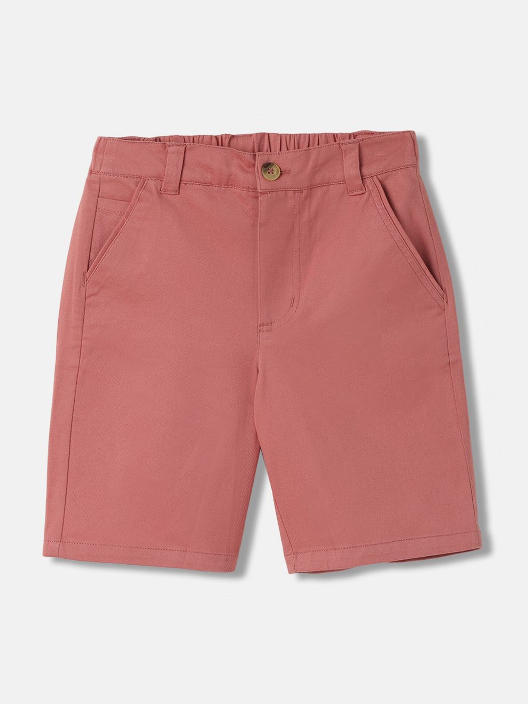 

Blue Giraffe Boys Regular Fit Shorts, Peach