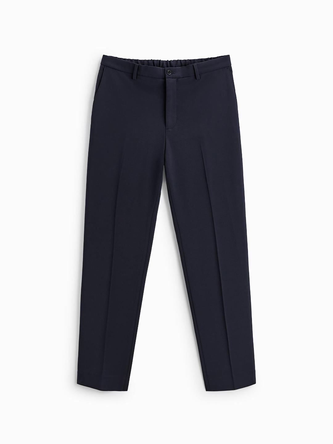 

ZARA Men Navy Blue Trousers