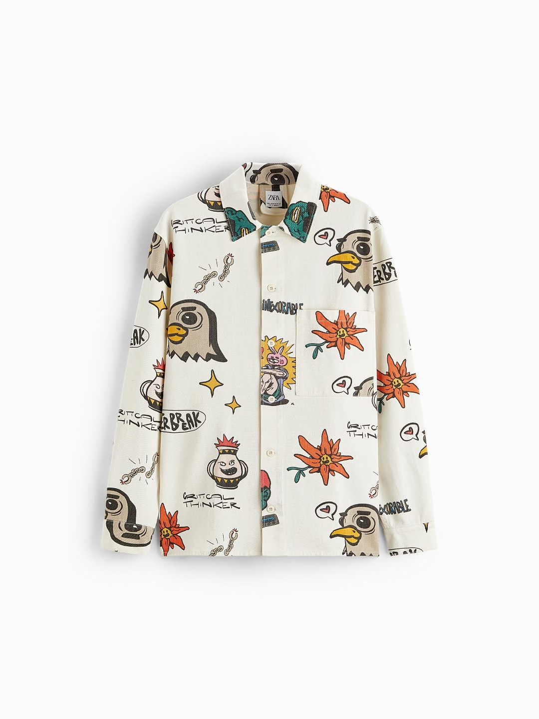 

ZARA Men White Shirts