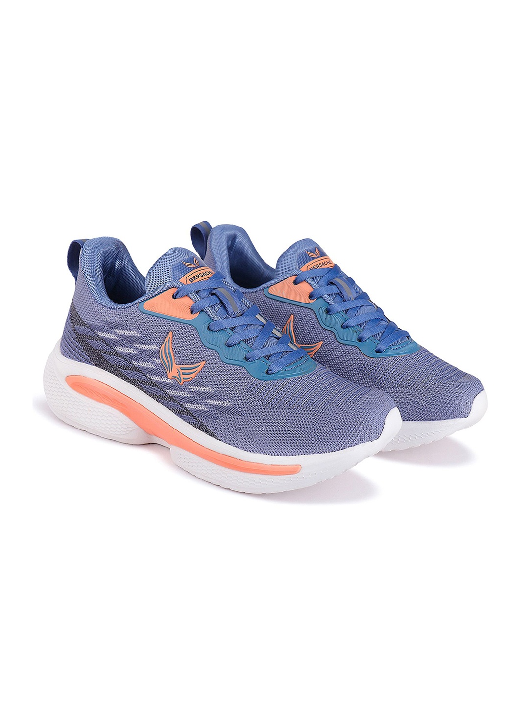 

BERSACHE Women Flyknit Sneakers, Blue