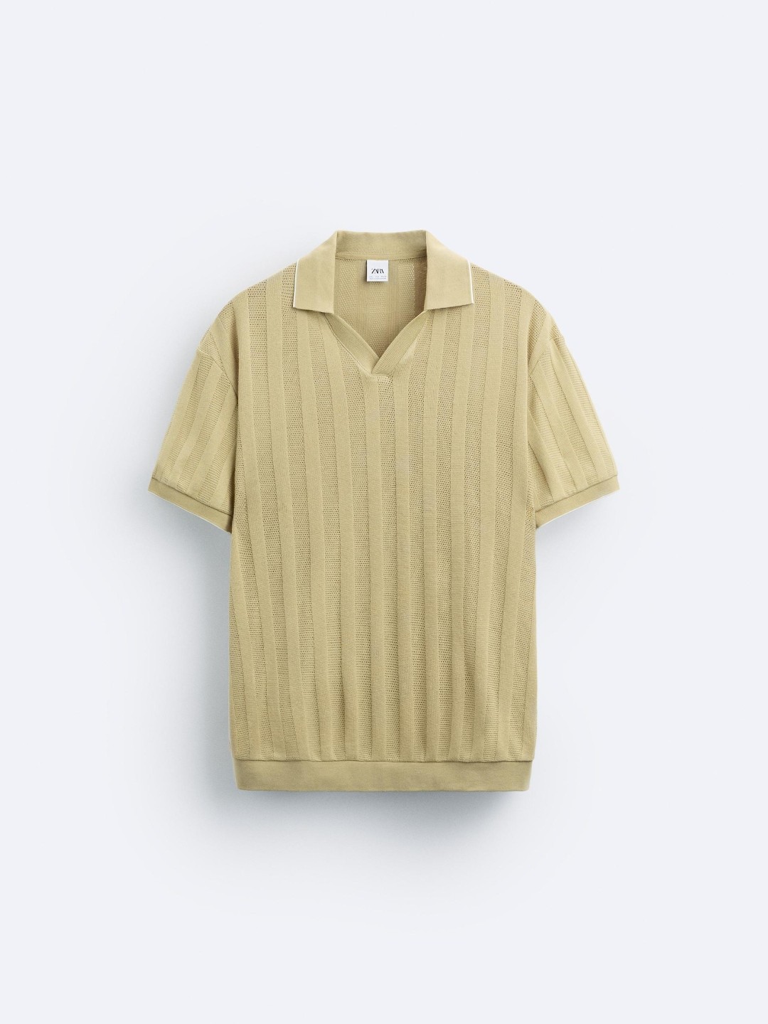 

ZARA Men Brown T-shirt