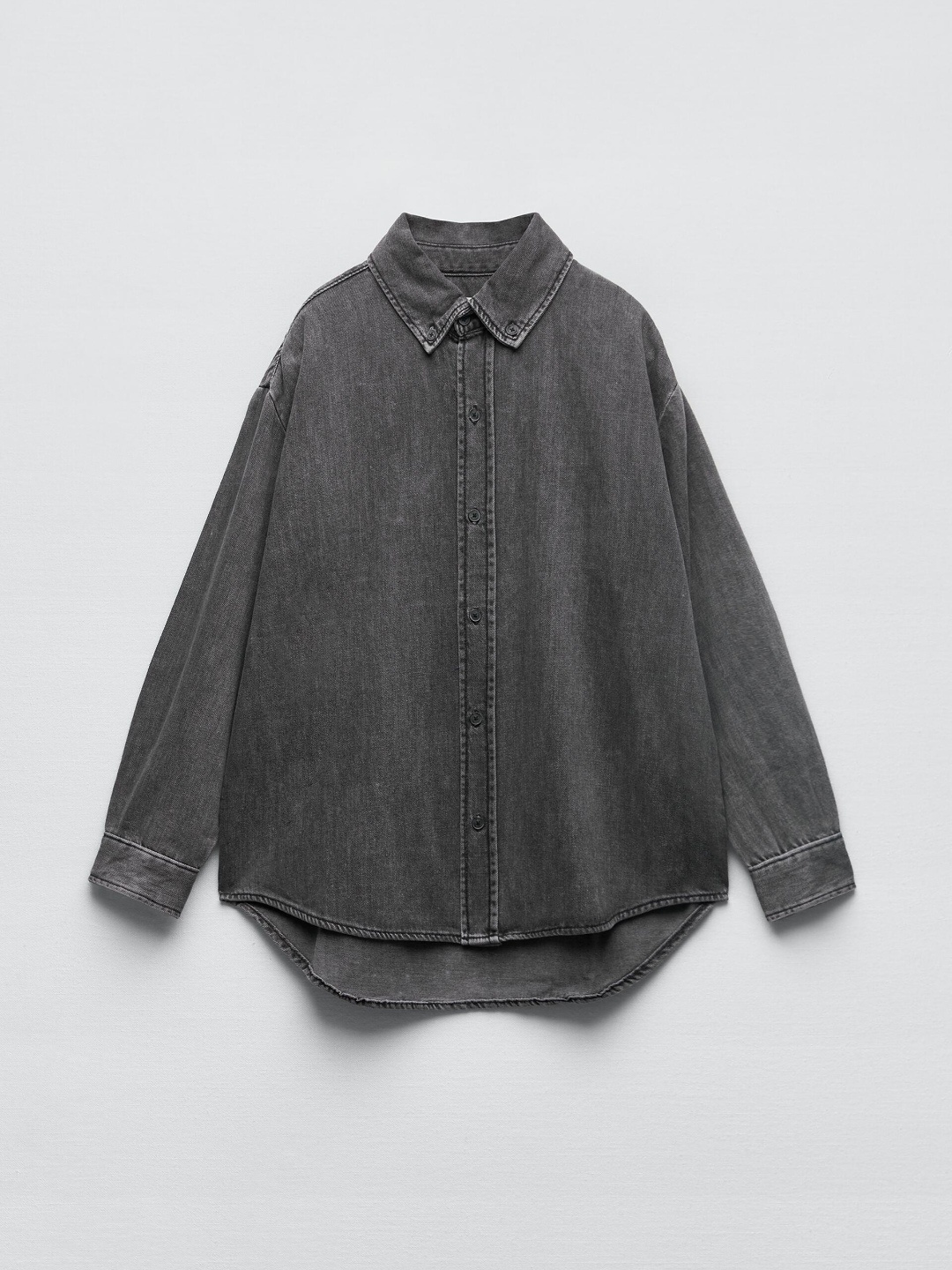 

ZARA Women Grey Shirts